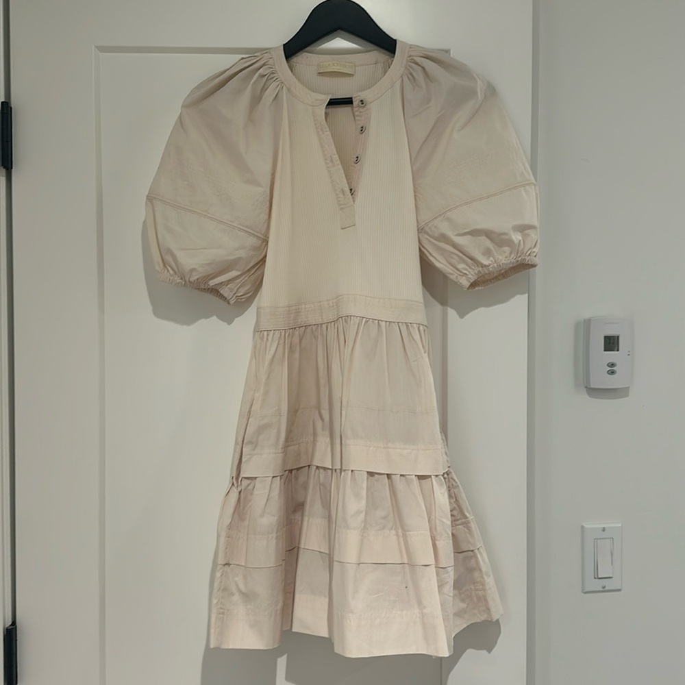 ULLA JOHNSON cotton mini dress